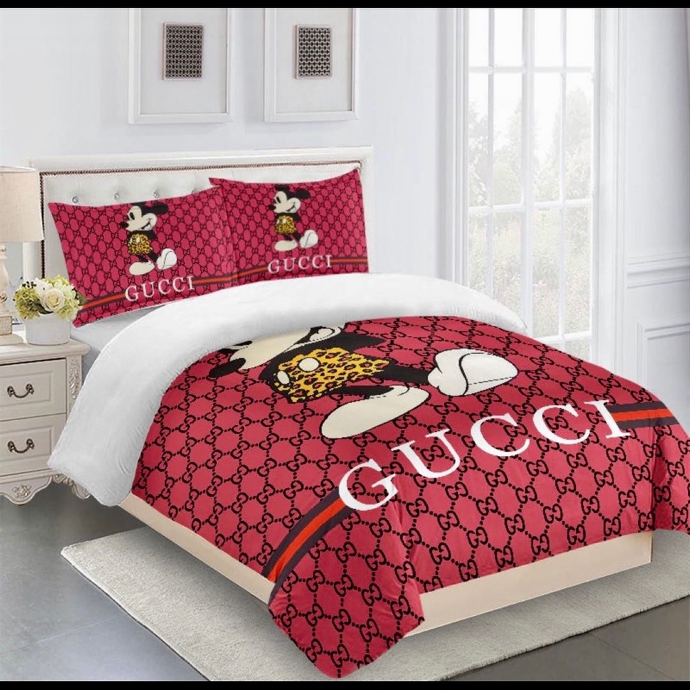 FULL SIZE DESIGNER/Brand name inspired bedding set